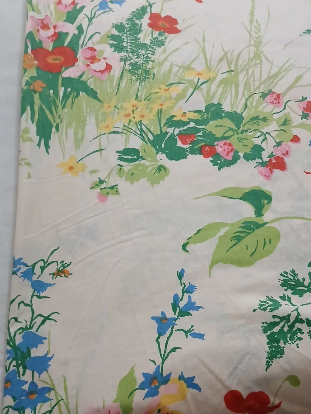 Floral Vintage Tablecloth